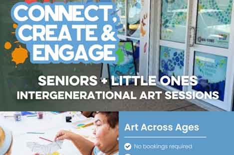 intergenerational art sessions 